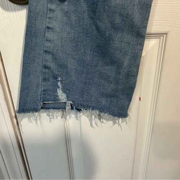 RISEN Los Angeles High Rise Flare Jeans Size 28/7 Style RDP1461 Released Hem - Picture 8 of 13